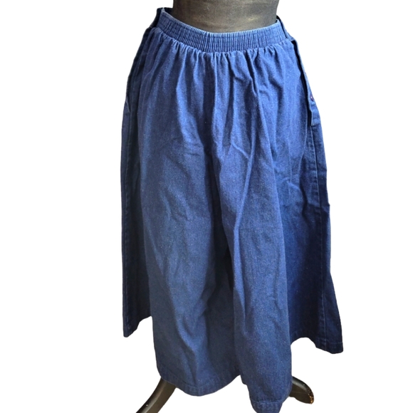 Vintage denim Mustang culottes - Picture 4 of 12